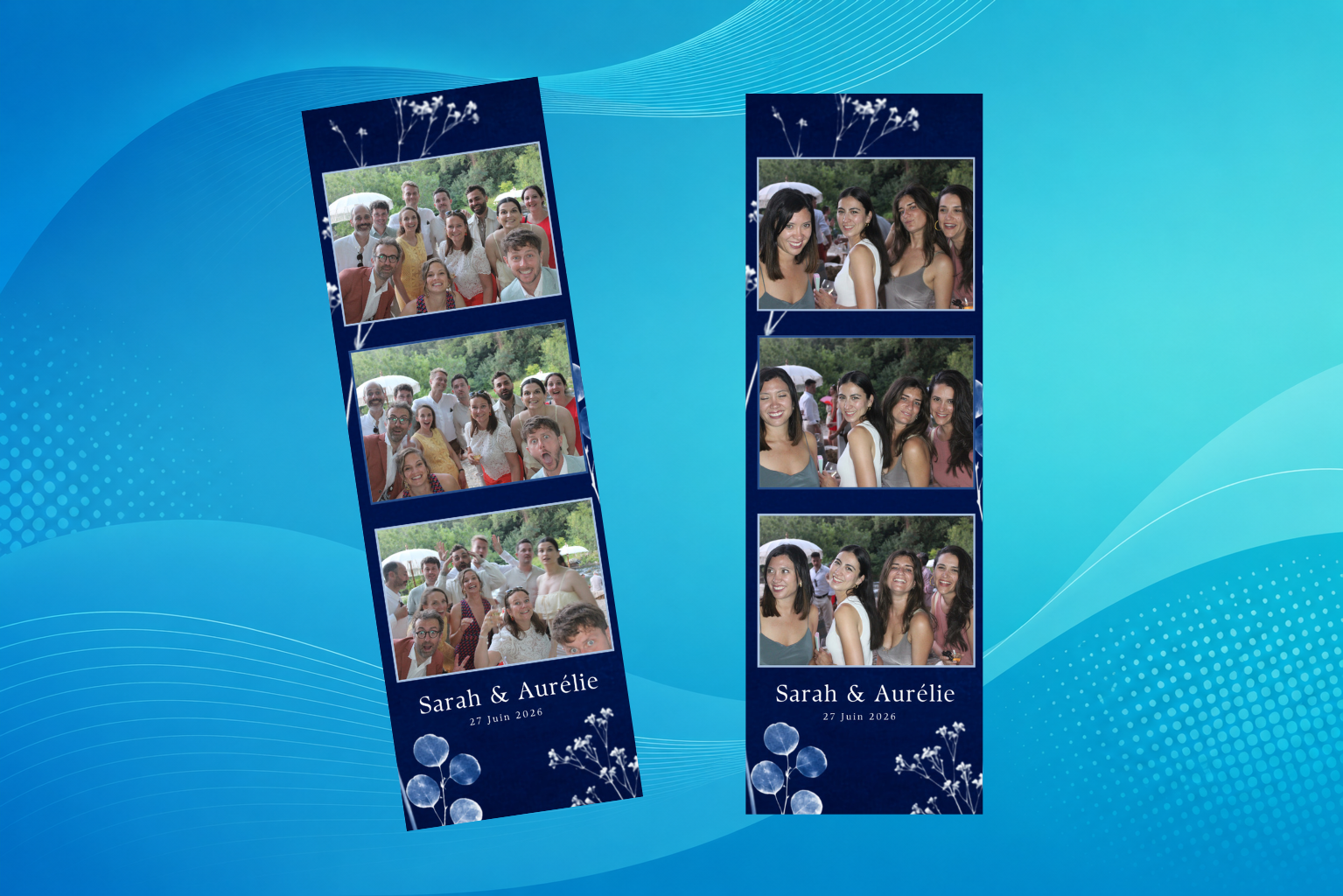 Photobooth mariage location borne selfie Gard Ma Selfie Box livre d'or audio impressions instantanées
