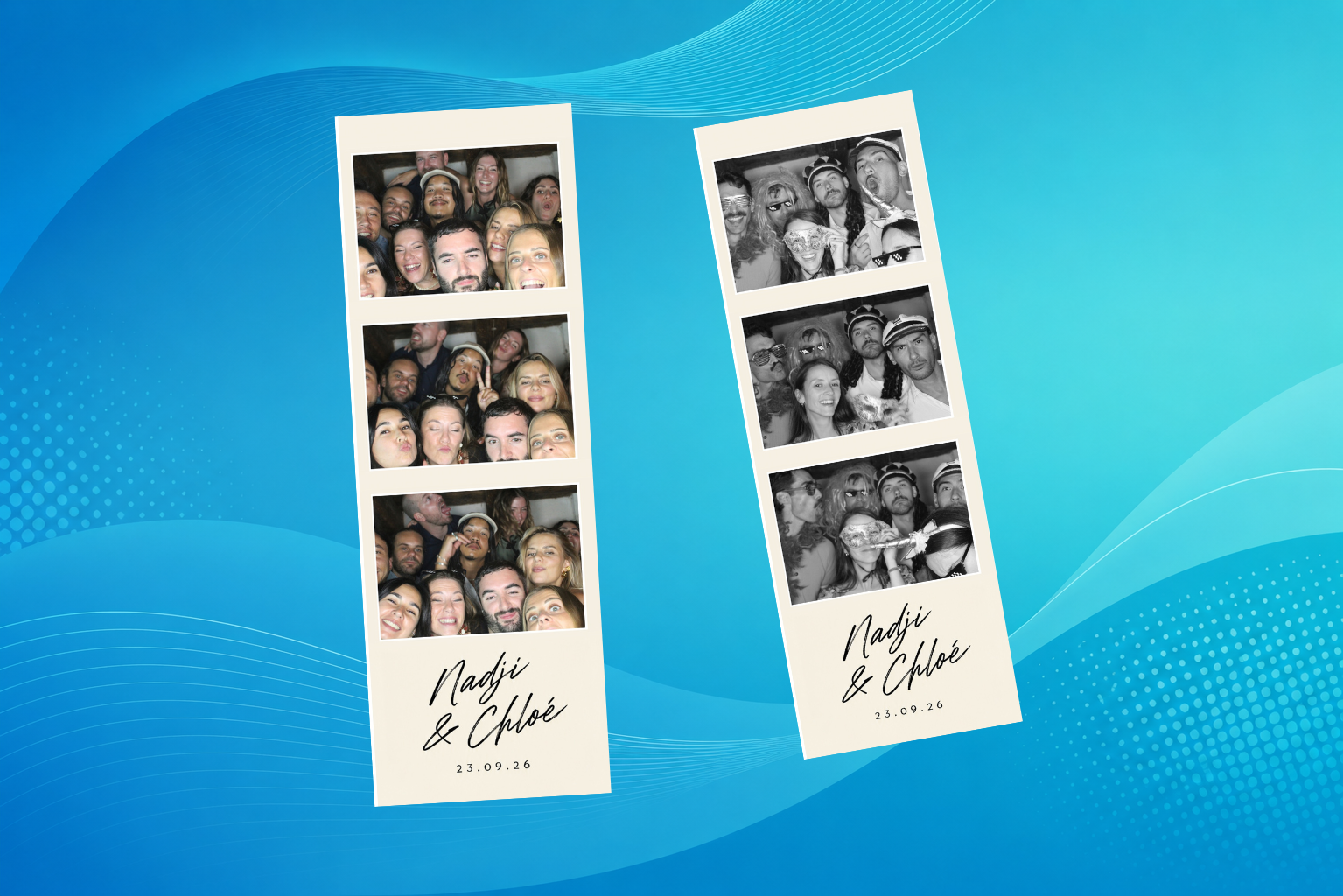 Photobooth mariage Tarascon Bouches-du-Rhône Nadji Chloé Ma Selfie Box septembre 2026